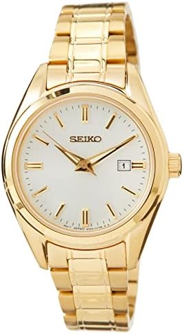 Seiko Damen-Uhr Quarz Edelstahl mit Edelstahlband SUR632P1