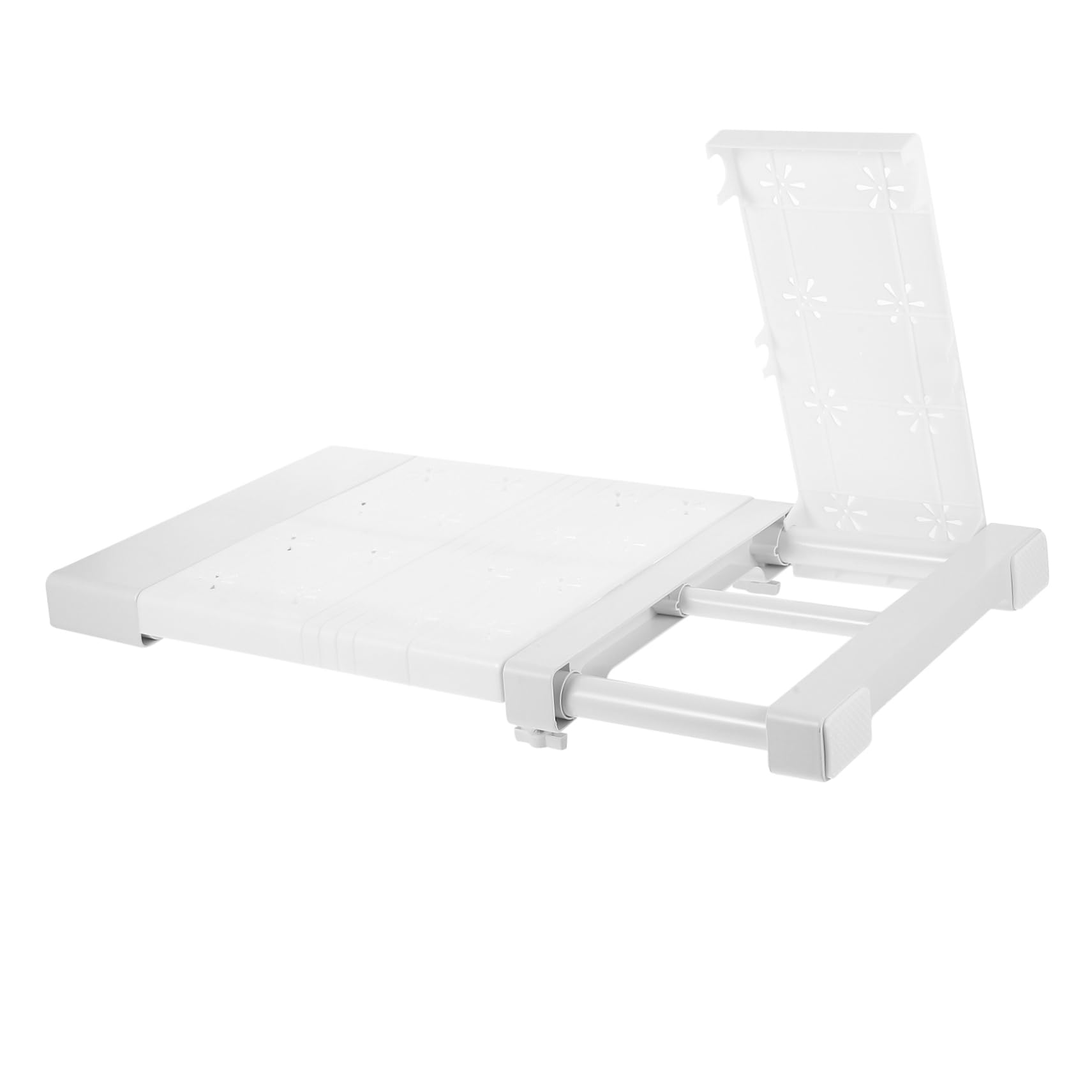 Garneck Closet Tension Shelf Wardrobe Expandable Shelf Tension Clothes Storage Rack