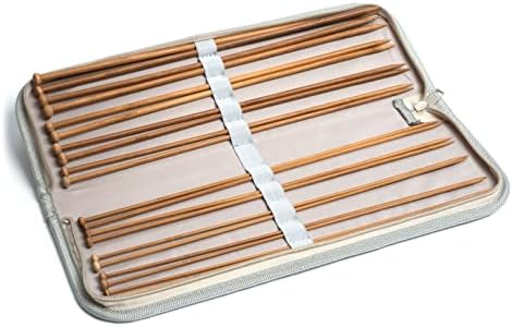 Hobby Gift Knitting Pin Case, Hoot, 13 x 40 x 4cm