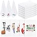 WUWEOT 15 Pack Sublimation Blank Towels, 16 x 24 Inch DIY Microfiber Kitchen Towel, White Soft Bathroom Towels, Easy to Clean Multi Purpose Dish Towel for Cleaning and Decoration
