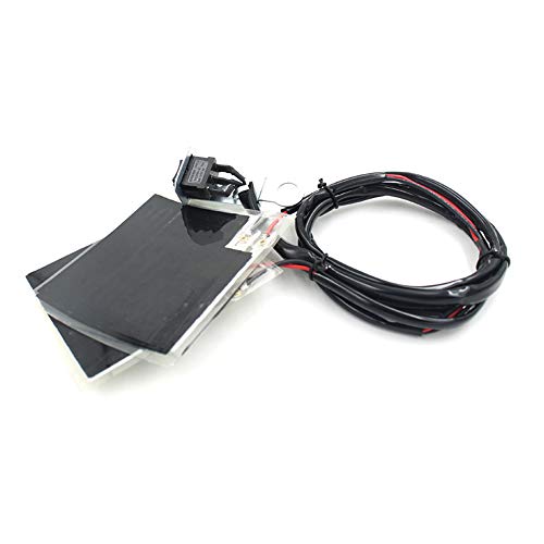 Pruie Aquecedor de guiador de aquecimento elétrico para motocicleta, aquecedor de punho 12V, punhos