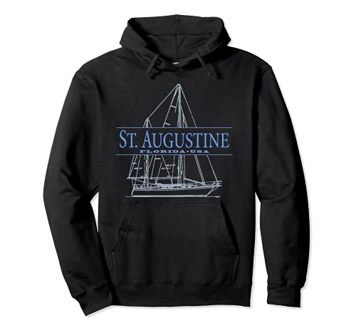 San Agustín Florida souvenir vela Sudadera con Capucha