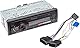 Pioneer MVH-S120UBW 1-DIN Autoradio, Displaybeleuchtung in Weiss, kompatibel mit Android-Smartphones, USB, AUX-Eingang