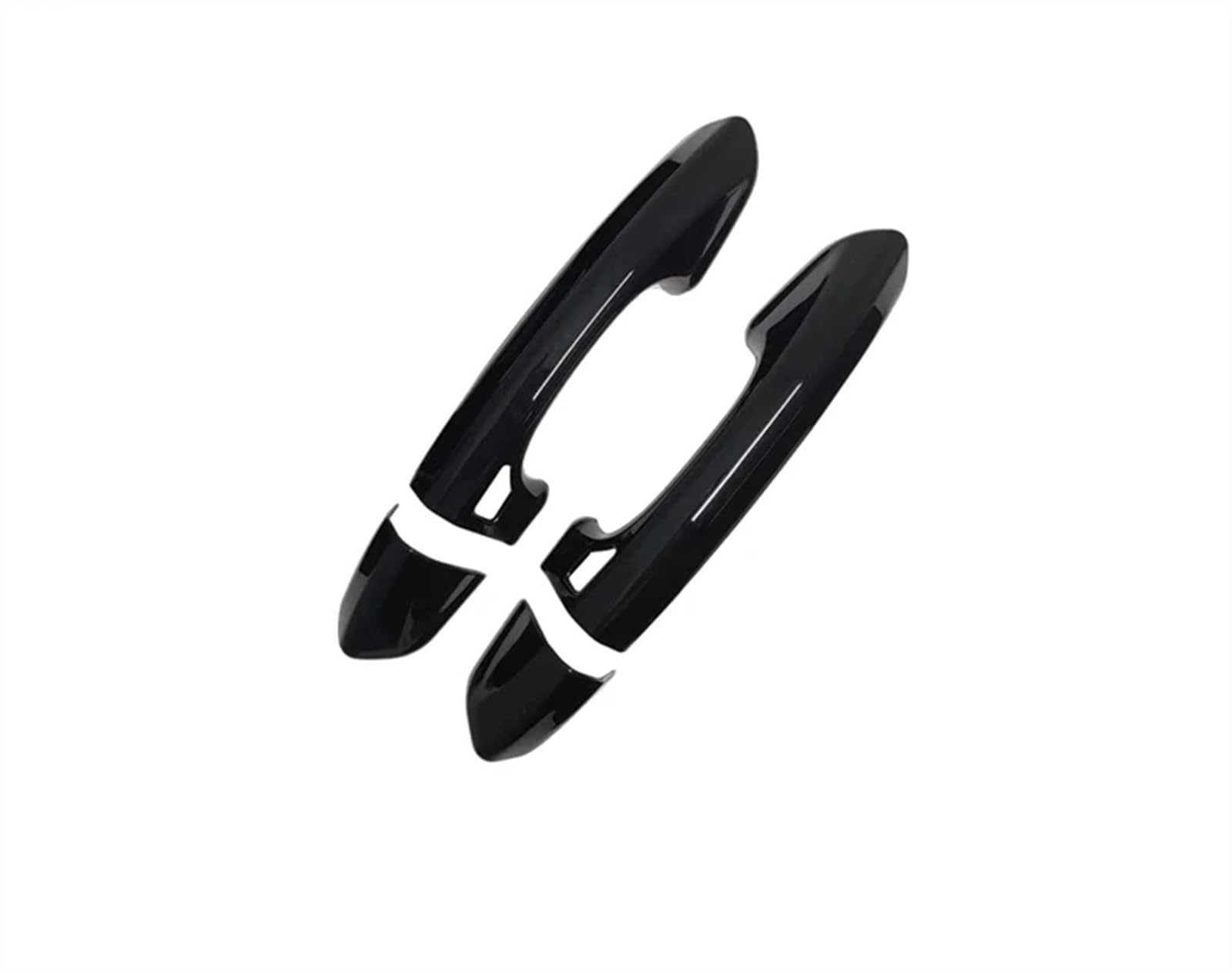 Byskjz Gloss Black Car Exterior Door Handle For Mustang For Mk6 For S550 2015 2016 2017 2018 2019 2020 2021 2022 2023 Car Side Door Handle Exterior Accessories(Gloss Black)