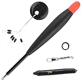 Trout Master Posenset zum Angeln auf Forellen Turbo Silent Set, Tragkraft:6g