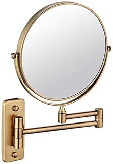 Maquillaje Montaje en Pared Montaje Plegable Afeitado con Aumento Hotel y hogar Baño Regalo (Color : F, Size : 8in5x)