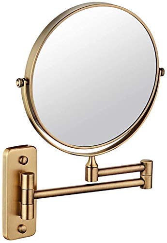 Miroir de rasage pliable mural grossissant 5x salle de bain miroir maquillage 8 pouces