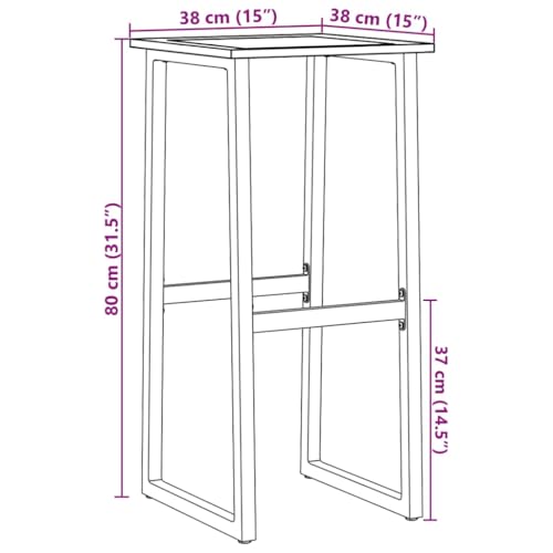 Tabourets de bar de jardin et terrasse pour sublimer votre extérieur - 3