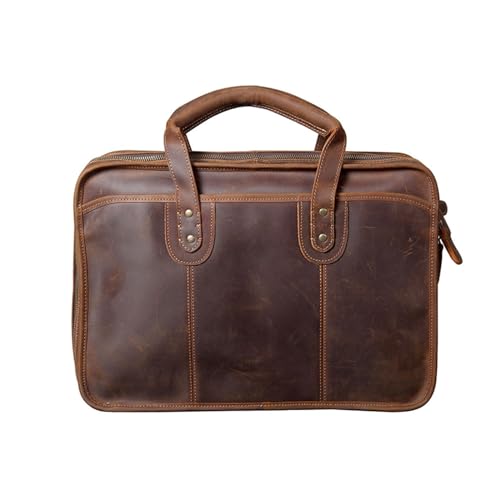 Vintage Travel Bag Handmade Laptop Bag Duffel Bag Business Documents