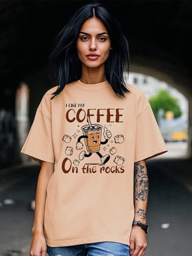 Image of Bewakoof Women's Cotton Oversized Fit Half Sleeve Round Neck T-Shirt | Casual wear | Streetwear | Oversized Tshirt for Woman Cotton| Baggy