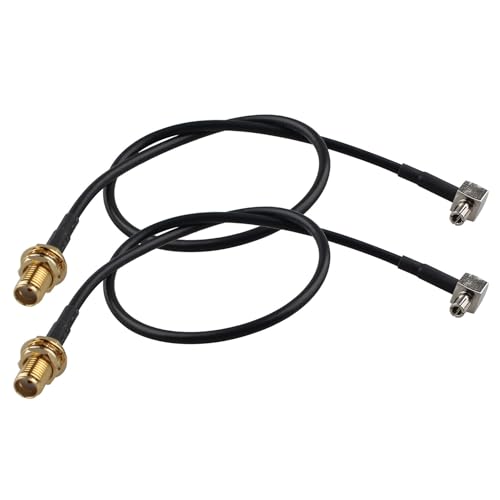 Futheda SMA - TS9P[u 4G LTE Aei SMA X oNwbh TS9 IXvO pA_v^[ P[u Aei RG174 sOe[ P[u 12C`/30cm 4G LTE WiFi[^[ UMTS