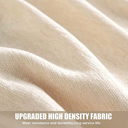 Sectional Couch Covers For 3 Cushion Couch Sofa Slipcovers,Pull Out Couch,L Shaped/Sofa Bed Couch,Futon/Chaise/Patio/Recliner/Rv/3 Seat Large Couch Cover For Moving Universal Furniture Protector #TOP7