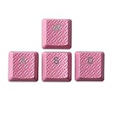 luo Suitable for Logitech G915TKL White Radio Competition Mechanical Keyboard UltraThin RGB Backlit NonSlip Computer Sports keycap G915 Textured WASD keycap, Pink