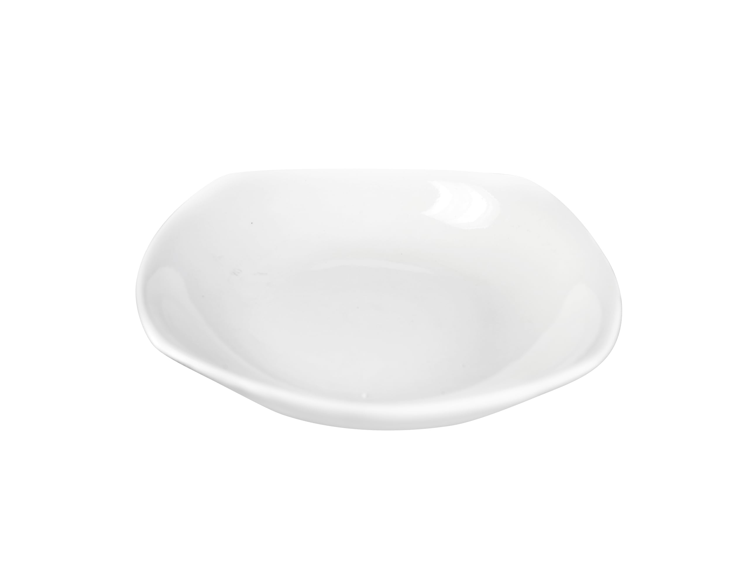 ECHTWERK 20-teiliges Kombiservice "Classic" Modern-Design, Elegantes weißes Geschirrset aus Porzellan mit 4 x Speiseteller, 4 x Beilagenteller, 4 x Suppenteller, 4 x Teetassen, 4 x Untertassen