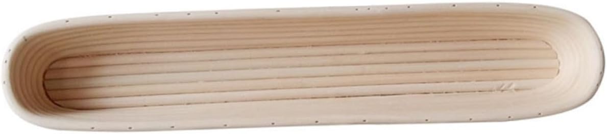 2 pcs Handmade Rattan Proofing Basket Bread Dough Bowl for Baking for Professional and Amateur Bakers for Artisan Bread Making