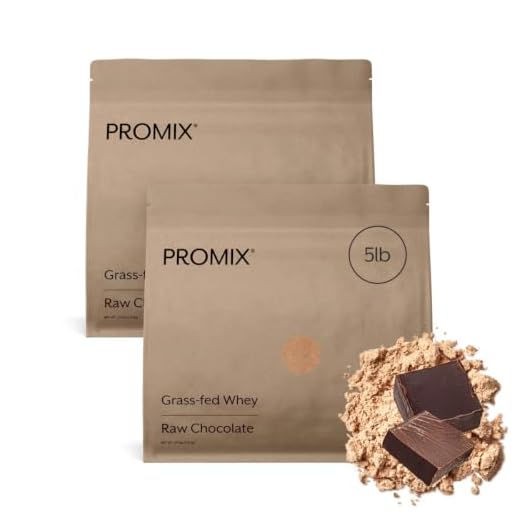 ProMix Nutrition Whey Protein Powder, Raw Chocolate - 5lb Bulk - Grass-Fed & 100% All Natural - Gluten-Free & Keto-Friendly