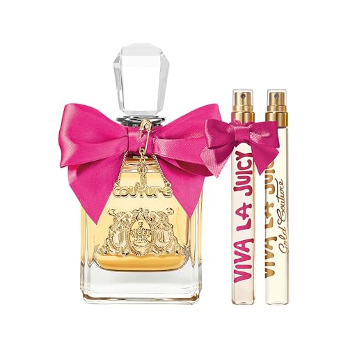 Image of Juicy Couture Viva La Juicy Eau De Parfum, Women's Perfume with Notes of Mandarin, Gardenia & Caramel, Floral & Sweet Perfume for Women, EDP Spray