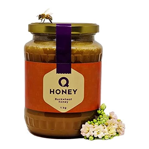 Pure Raw Buckwheat Honey 100% Natural, Directly from The Hive 1 kg | Unfiltered Unheated Cover