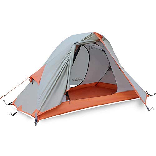 Tente de randonnée isolée thermique avec système anti-froid pour alpinisme et bivouac de pêche