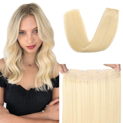 XDhair Wire Hair Extensions Real Human Hair 20 Inch 85g
