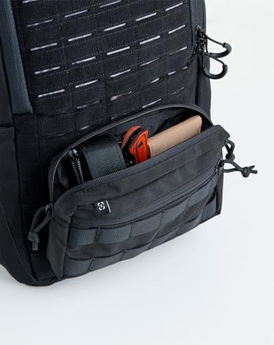 Bolsa Modular Horizontal 2112, Retangular, 2 Compartimentos, Tecido Poliamida 500 D, 21 x 12 cm