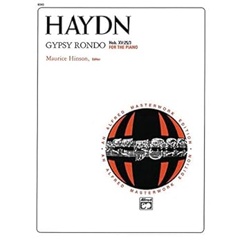 Sheet music Haydn: : Gypsy Rondo, Hob. XV: 25/3 (Version for Solo Piano) Book