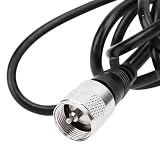 RASTKY NMOnt z 13-metrowym Kablem RG58 i L259tor, Doskonałe HF, VHF, UHF w Pojazdach
