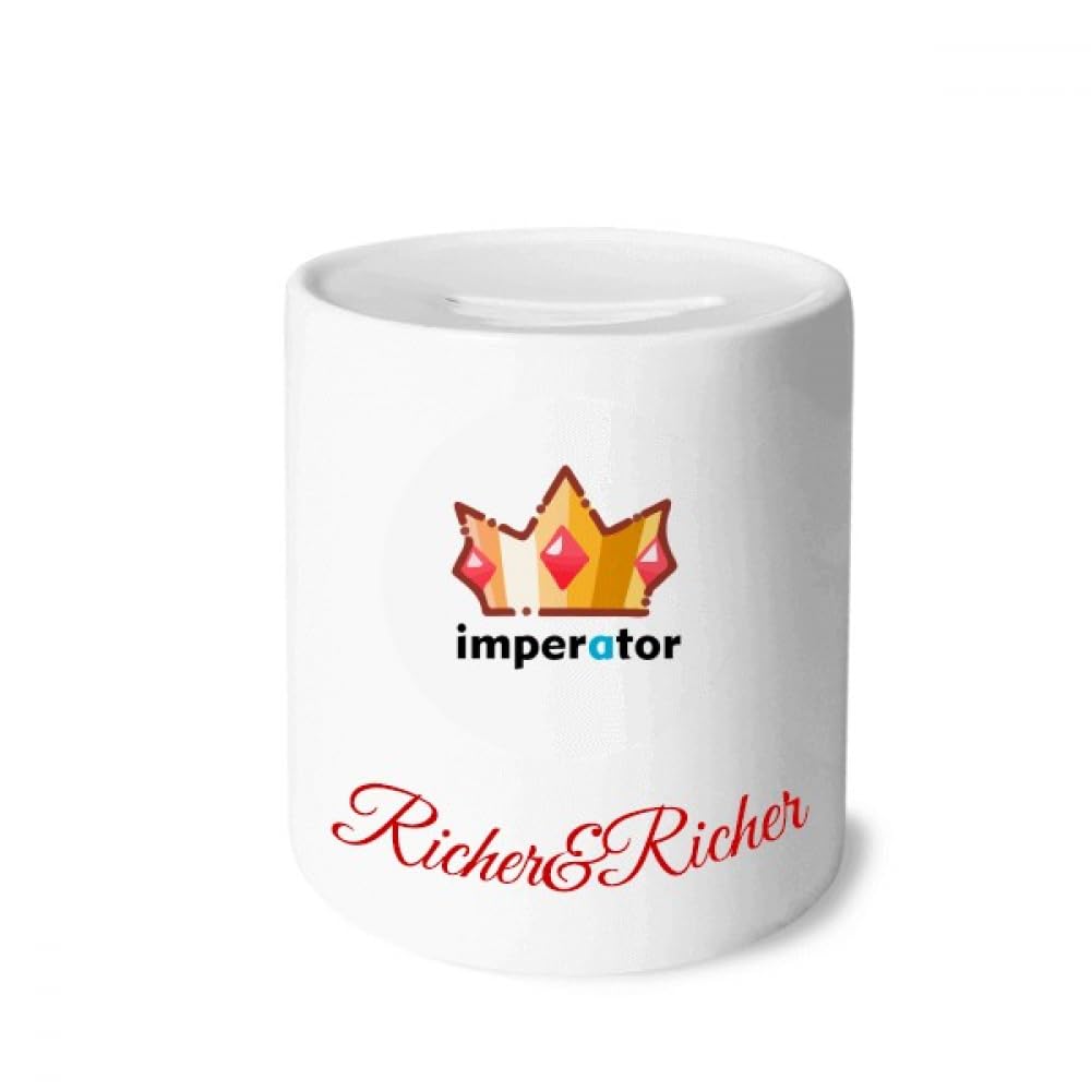 berton empress fignity euo Rich and Rich Bank Saving Box Coin