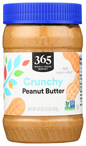 365 by Whole Foods Market, Peanut Butter Crunchy, Stir and Enjoy, 16 Ounce
