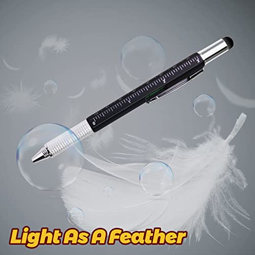 Umeinac Multitool Pen, 7 In 1 Multitool Tech Tool Pen For Men, Construction Tools Gadget Stocking Stuffers Gifts For Dad Husband Father - Black #TOP1