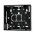 Leviton 42777-2EA Surface Mount Backbox, Dual Gang, Black, Box Depth Is 1.89 Inches