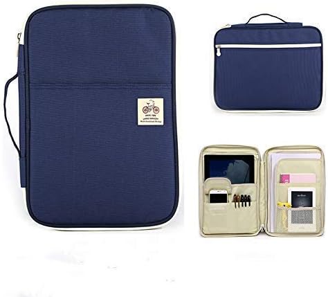 Travel File Organiser A4 Size Document Wallets Multi-Functional Messenger Document Bags Case Ipad Bag