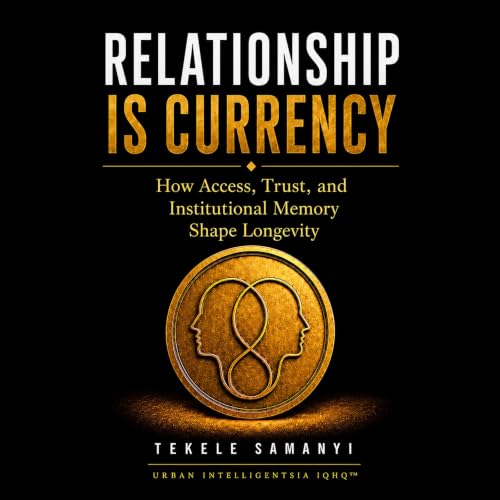 Relationship Is Currency Audiolibro Por Tekele Samanyi arte de portada
