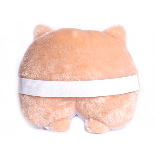 RUTICH Corgi Butt Car Neck Pillow, Cute Corgi Butt Neck Travel Pillow for Kids Adults Travel Car Seat & Home - Thumbnail 5