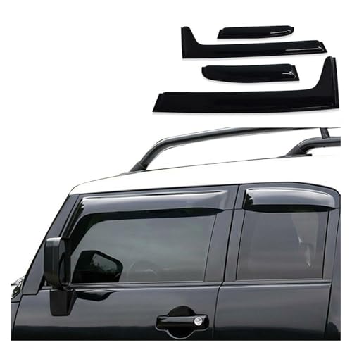 Déflecteur de vent aérodynamique rigide pour pare-soleil FJ Cruiser