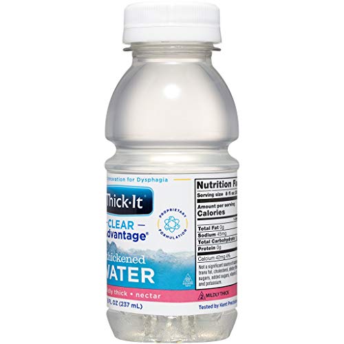 Thick-It Clear Advantage Thickened Water - Nectar Consistency, 8 Oz Bottle (Pack Of 24) #TOP2