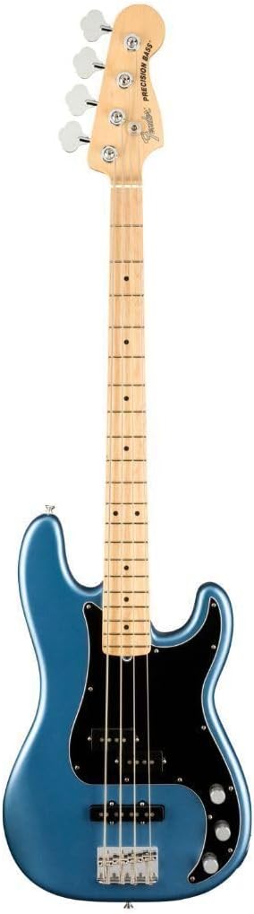 American Performer Precision Bass, Satin Lake Placid Blue, Maple Fingerboard