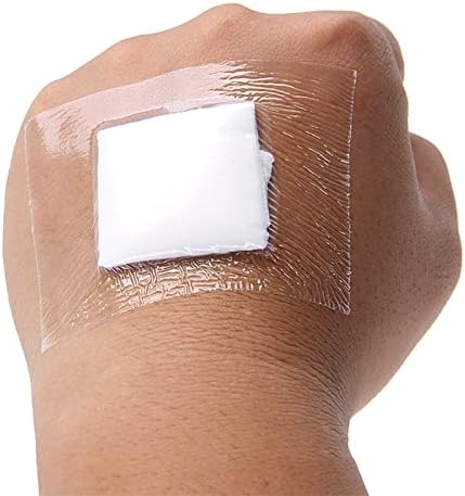 Waterproof Transparent Bandage, 10 cm x 10 m Waterproof Plaster Stretch GOOHOME Waterproof Transparent Bandage