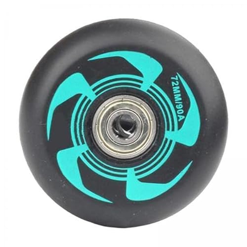 2xInline Roller Skate Wheel Inline Roller Hockey Wheels Roller Skate Wheels for Girls Boys, 3 Pcs