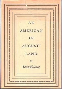 Hardcover An American in August-Land Book