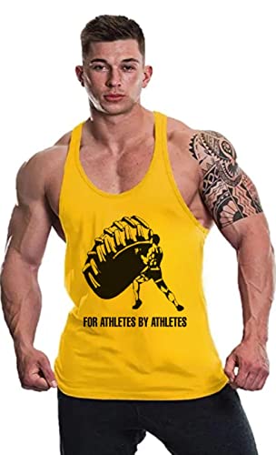 Image of MASCARI Men's Regular Sleeveless Polyester Vest | Anti-Microbial | Anti Odor, Breath tech Super Soft & Comfort Fit Gym Vest for Workout MASCARI P
