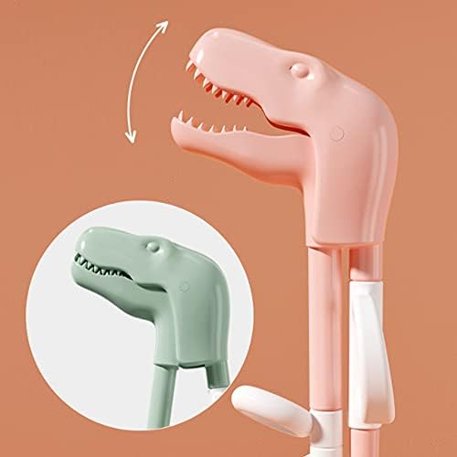 2Pcs Dinosaur Children Learning Chopsticks Training Chopsticks Easy to Use Right Learning Chopsticks for Children Kids Beginners
