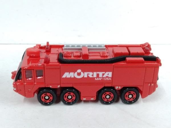 Amazon | トミカ No.13 モリタ 空港用化学消防車 MAF-125 赤箱 ロゴ青