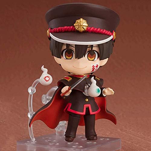 JJRPPFF Hanako-kun Figure, 3.9 Inches, Standing, Nendoroid Hanako-kun Ji-Bound Boy Hanako-kun Figure Animation Peripherals, PVC Material (for Gift Collection)