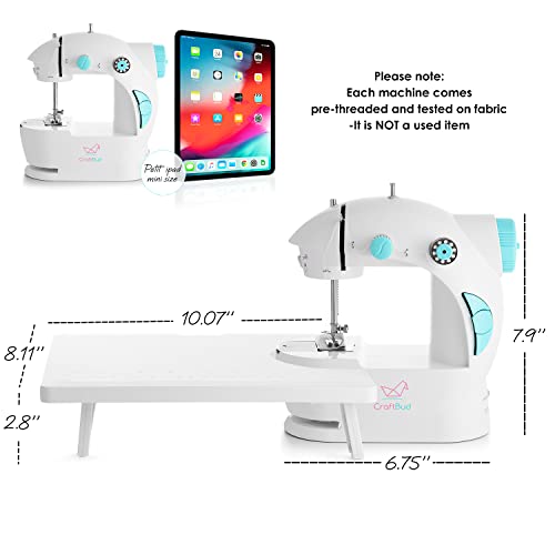 Mini Sewing Machine For Beginners Adult, 48-Piece Portable Sewing Machine, Dual Speed Small Sewing Machine, Adults And Kids Sewing Machine, Travel Beginner Sewing Machines With Sewing Kit And Book #TOP4