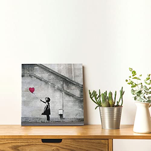 A[gpl 30*30cm Banksy oNV[ OtBeBK[ ԂD _G Arts A[g|X^[ A[gt[ CeAG Ǌ|  t[ LoXA[g k ؘgt̊i ǊG t₷ 