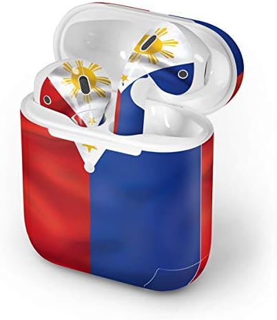 Skinit Decal Audio Skin Compatible with Apple AirPods 2 - Philippines Flag Design