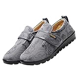 Ajuste cómodo para mujeres mayores con afecciones y problemas en los pies. Estos zapatos de mujer son el regalo perfecto para una persona mayor en silla de ruedas o una mujer mayor en tu vida.