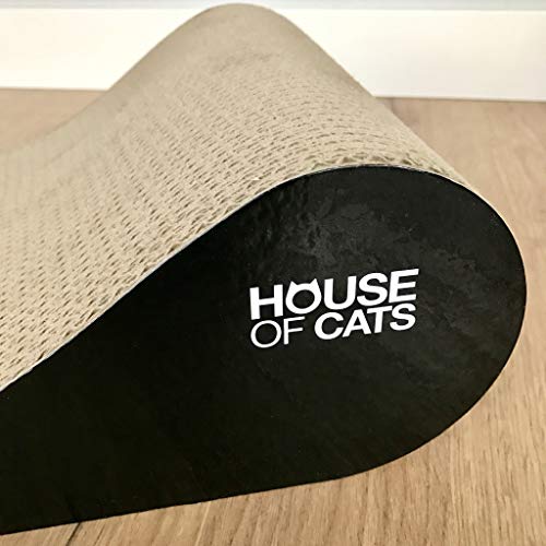 Arbre à chat griffoir durable et résistant sofa noir 68cm