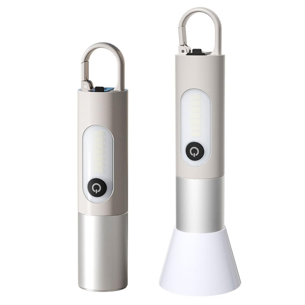 STAR WORK LED Flashlights High Lumens, Zoomable, Waterproof, Adjustable Brightness Flash Light for Outdoor, Emergency Torch (White)